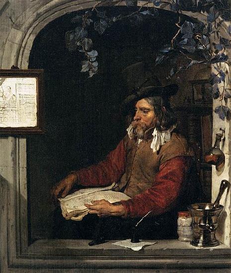 Gabriel Metsu The Apothecary China oil painting art